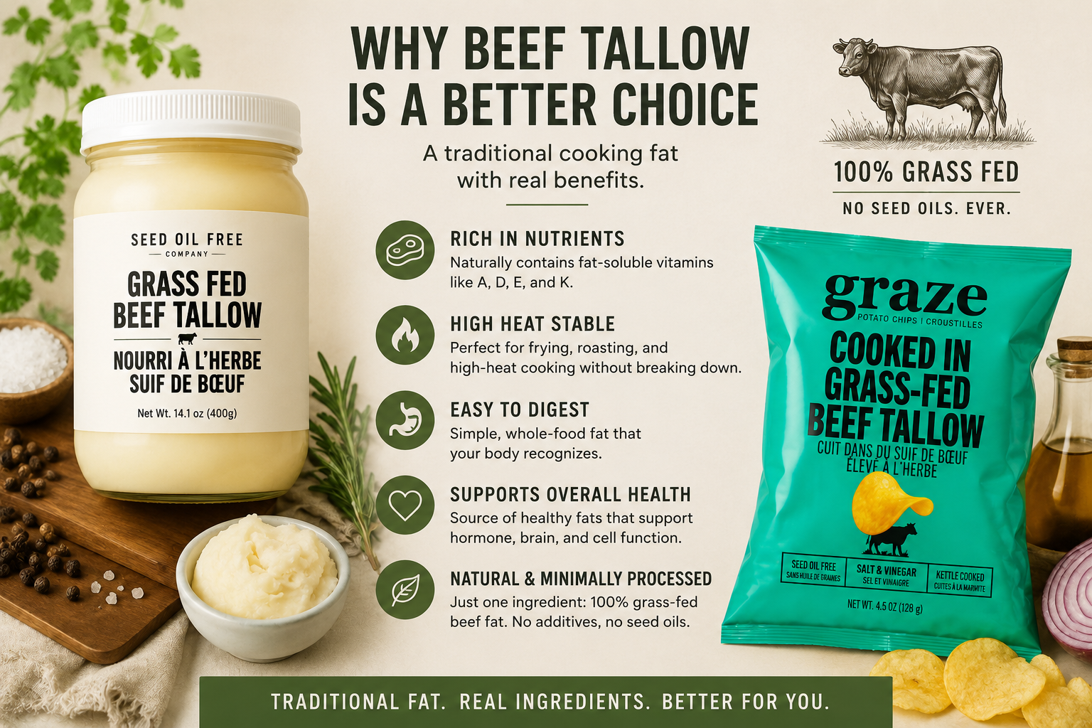 What Is Beef Tallow?