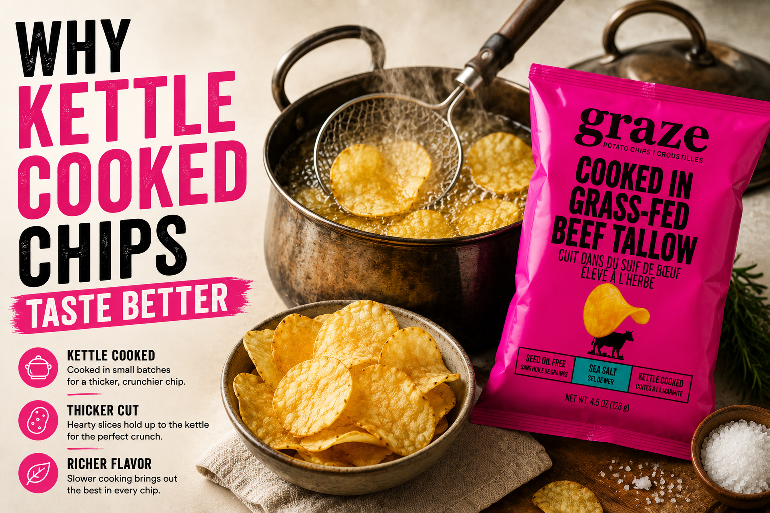 Why Kettle Cooked Chips Taste Better
